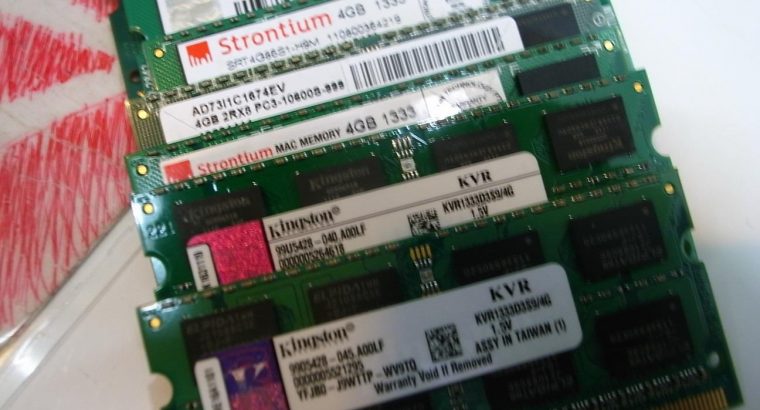 Laptop Ram 4GB DDR3 *Life Time Warranty