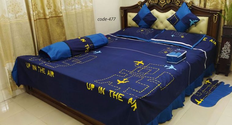 Bed Sheet – ৮ পিসের বেড কভার