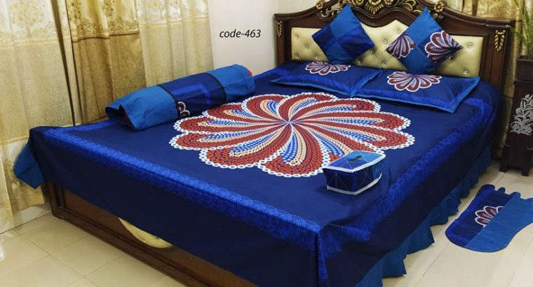 Bed Sheet – ৮ পিসের বেড কভার