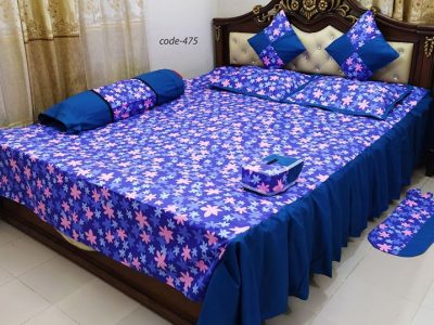 Bed Sheet – ৮ পিসের বেড কভার