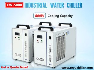 Small water chiller system CW5000  and chiller