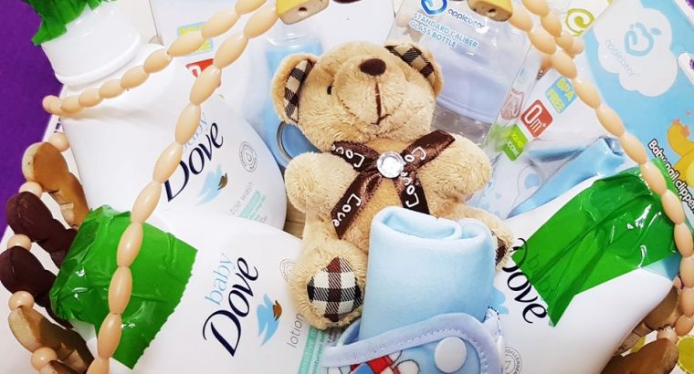 Gift Basket for New Born Baby