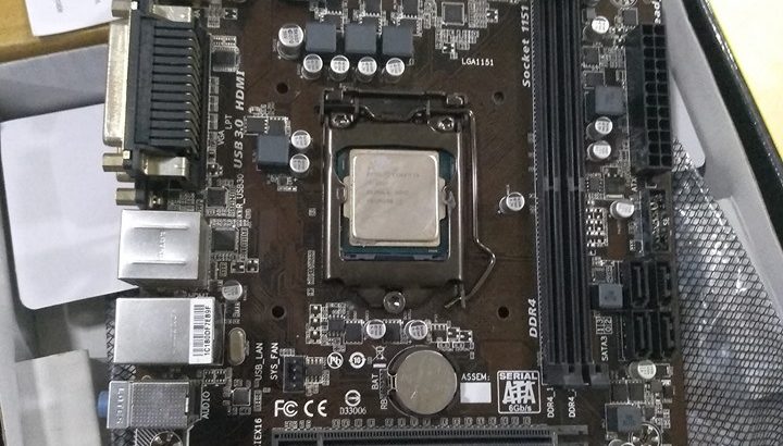 Gigabyte H110 6th/7th Gen Motherboard 1 Yr Warranty