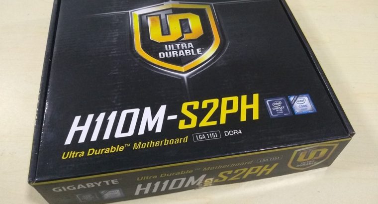 Gigabyte H110 6th/7th Gen Motherboard 1 Yr Warranty