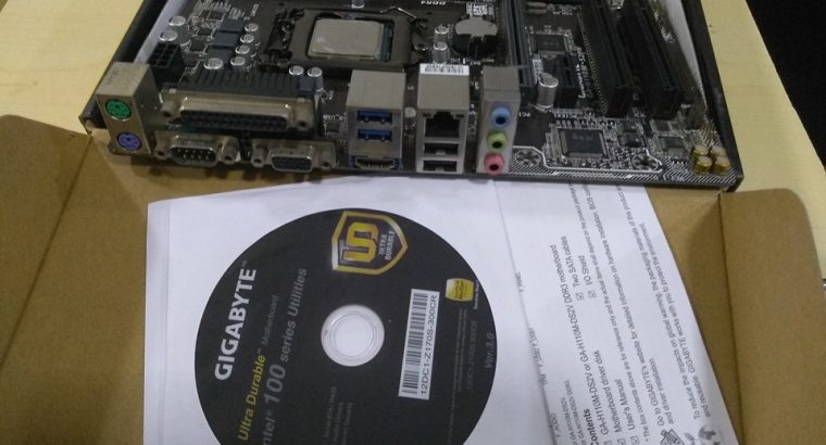 Gigabyte H110 6th/7th Gen Motherboard 1 Yr Warranty