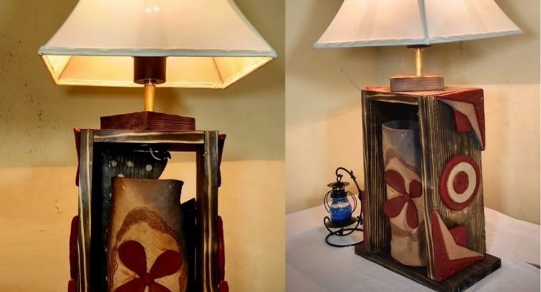Hand made lamp