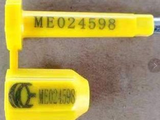 CONTAINER LOCK, BOLT, PLASTIC AND WIRE SEALS