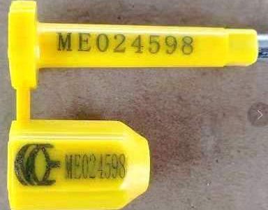 CONTAINER LOCK, BOLT, PLASTIC AND WIRE SEALS