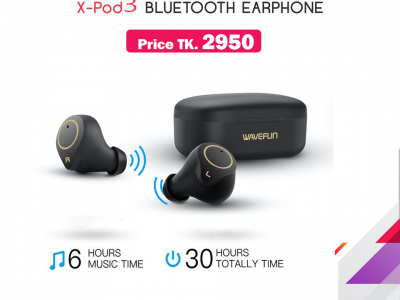 Waterproof Bluetooth Earbuds Wavefun Xpods 3