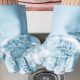 Xiaomi Jordan & Judy Silicone Cleaning Gloves for Home Kitchen – Blue