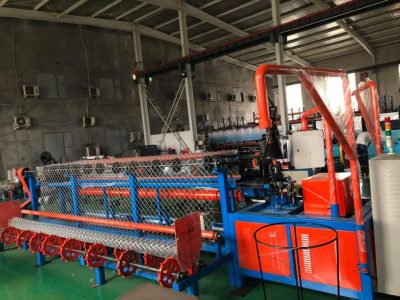 Chain Link Fence Machine