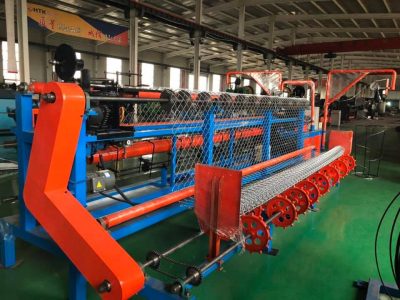 Chain Link Fence Machine